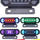 Barra luminosa LED multifunzione integrata per luci di stop e indicatori di direzione