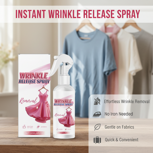 Spray antistatico e antirughe istantaneo