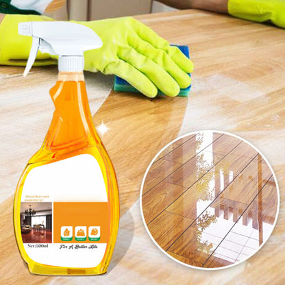 ROUMAN® ScratchErase Spray per pavimenti in legno alla cera d'api – Pulisce, ridona lucentezza e rimuove i graffi