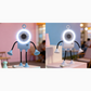 Ventilatore da tavolo robotizzato flessibile con luce LED