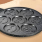 🤩 Padella per pancake con 7 faccine sorridenti | 26 cm
