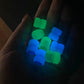 Tappi luminosi per valvole di pneumatici (set da 4)