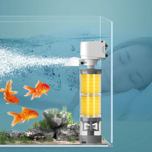 Filtro elettrico silenzioso per acquario