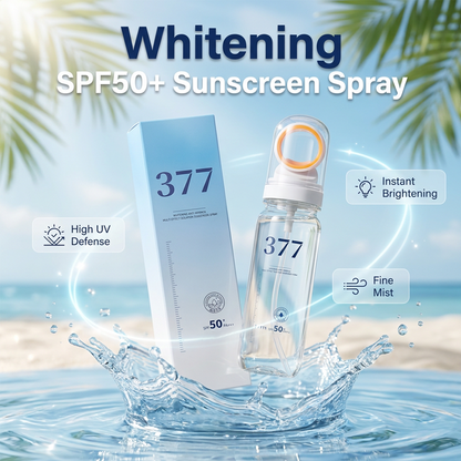 Spray solare schiarente e antirughe SPF 50+