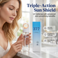 Spray solare schiarente e antirughe SPF 50+