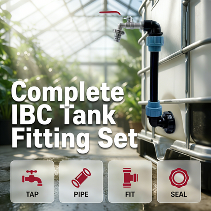 Set completo di raccordi per serbatoi IBC
