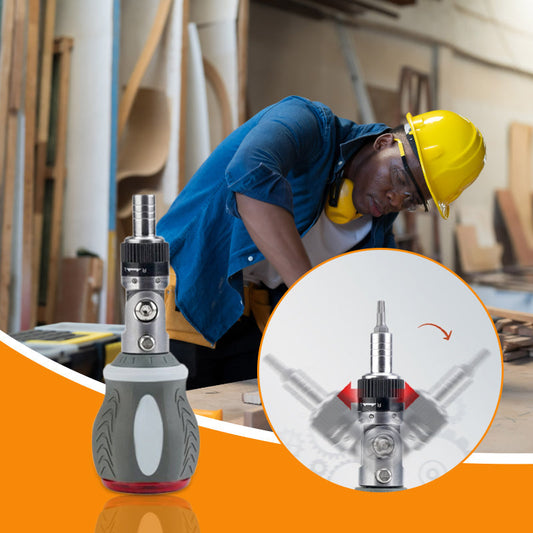 Kit versatile di punte per cacciavite magnetico a cricchetto 8 in 1