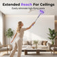 Mosquito Zapper Racchetta Antizanzare Elettrica 2 in 1, Racchetta Anti Insetti USB Ricaricabile 3000V con Testa Rotante, Zanzariera Elettrica per Casa/Balcone/Giardin/Campeggio, Grigio
