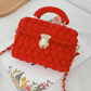 🧶Kit completo per realizzare una borsa all'uncinetto fai da te