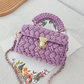 🧶Kit completo per realizzare una borsa all'uncinetto fai da te