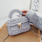 🧶Kit completo per realizzare una borsa all'uncinetto fai da te