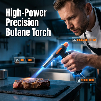 🔥 Bruciatore multifunzionale portatile a butano – OFFERTA A TEMPO LIMITATO: SCONTO DEL 50%! 🛠️✨