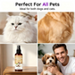 Spray districante facile da usare per il pelo degli animali domestici