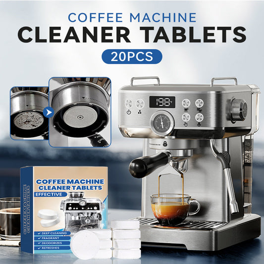 20 pastiglie detergenti per macchine da caffè
