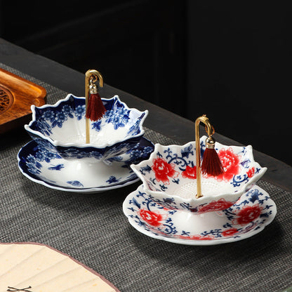 🔥SCONTO DEL 50%! 🎁 Colino da tè in ceramica a ombrello 💝🍵