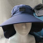 🌞🏕️Cappello da sole a tesa larga con protezione per il collo, fattore di protezione solare (UPF) 50+