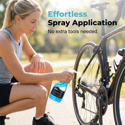 Spray portatile antiruggine per la pulizia delle catene delle biciclette