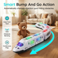 🚄 SCONTO DEL 50% A TEMPO LIMITATO! ✨ Trenino elettrico a forma di proiettile – con luci, funzione "Bump & Go" e musica 🎵