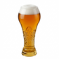 Bicchiere da birra decorato con rilievi, di grande capacità