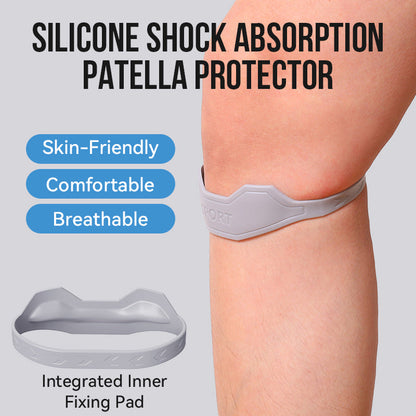 Fascia di sostegno in silicone per il tendine rotuleo