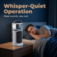 🌬️ SCONTO DEL 50% A TEMPO LIMITATO! ✨ Ventilatore turbo a 9 velocità – Portatile, silenzioso, con controllo dell'umidità 💨