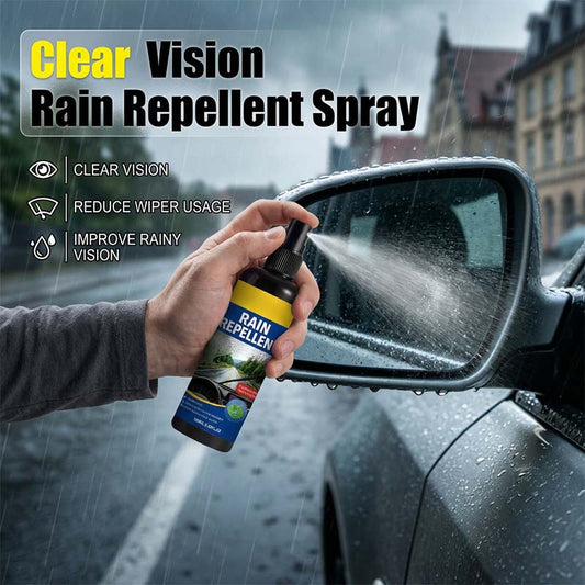 Spray repellente per la pioggia per parabrezza Crystal Clear