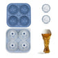 🔥 Stampo in silicone per cubetti di ghiaccio a forma di pallone da calcio – cubetti perfetti per i drink estivi 🧊⚽✨