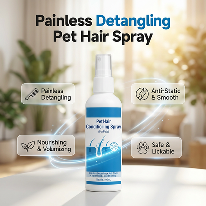 Spray districante delicato per animali domestici, specifico per il pelo arruffato