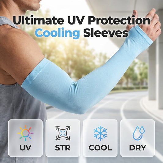 Manicotti rinfrescanti unisex con protezione UV