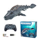 Mosasaurus radiocomandato a 2,4 GHz che nuota con spruzzi