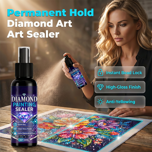 💎✨ Sigillante per Diamond Art – fissa le perline, conferisce una finitura lucida, si asciuga rapidamente e dura a lungo.