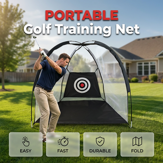 Rete da allenamento per il golf con bersaglio