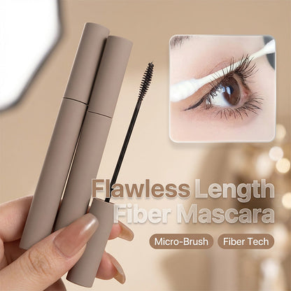 Mascara a fibre Long & Curl a prova di sbavature