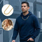 Collana da donna con catena a corda intrecciata che sfiora la clavicola