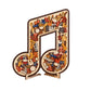 ⌛Offerta a tempo limitato🎶Puzzle in legno a forma di nota musicale🧩