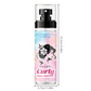 Spray idratante anticrespo per capelli ricci