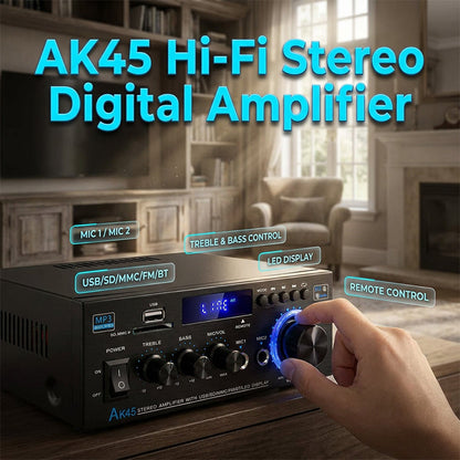 Amplificatore digitale per karaoke e musica