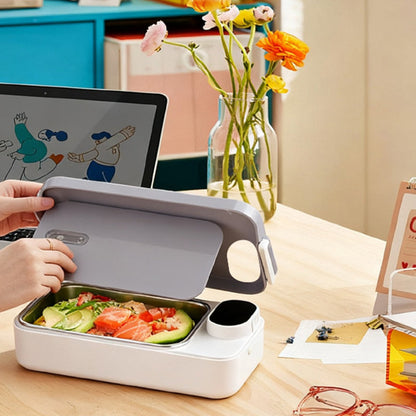 Contenitore termico portatile per il pranzo con riscaldamento elettrico