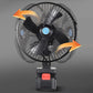 Ventilatore da campeggio portatile ricaricabile, da esterno e senza fili