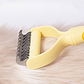 💖Offerte imperdibili 2026💖  Rastrello per toelettatura animali domestici a doppia faccia