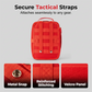 🧰 Borsa organizer di emergenza in robusto tessuto Oxford con meccanismo di chiusura modulare ⚡ Cinghie tattiche per un accesso rapido