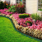 Bordura da Giardino Flessibile da 10 m con 30 Picchetti – Installazione Senza Scavo