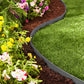 Bordura da Giardino Flessibile da 10 m con 30 Picchetti – Installazione Senza Scavo