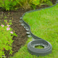 Bordura da Giardino Flessibile da 10 m con 30 Picchetti – Installazione Senza Scavo
