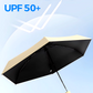 🔥Sconto del 50% fino a esaurimento scorte!🎉Ombrellino pieghevole compatto con protezione UV – UPF 50+, resistente al vento e impermeabile