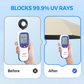 🔥Sconto del 50% fino a esaurimento scorte!🎉Ombrellino pieghevole compatto con protezione UV – UPF 50+, resistente al vento e impermeabile