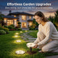 Luci da giardino solari a 8 LED per esterni