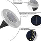 Luci da giardino solari a 8 LED per esterni