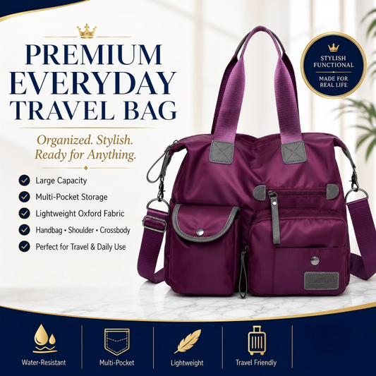Borsa tote impermeabile da donna di grande capienza