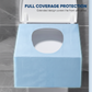 Confezione di coprisedili per WC monouso impermeabili